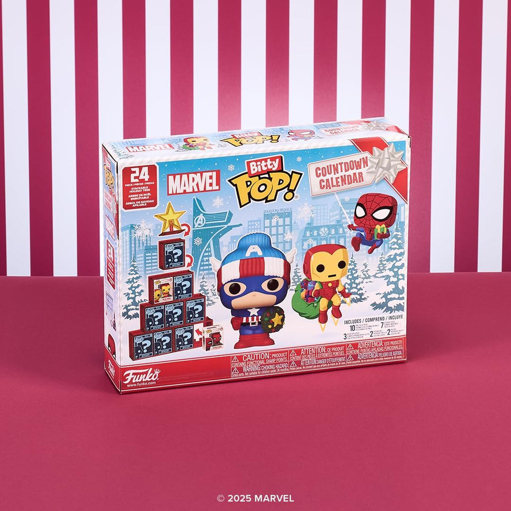 Funko Bitty POP! Advent Calendar: Marvel Comics - 24 Days