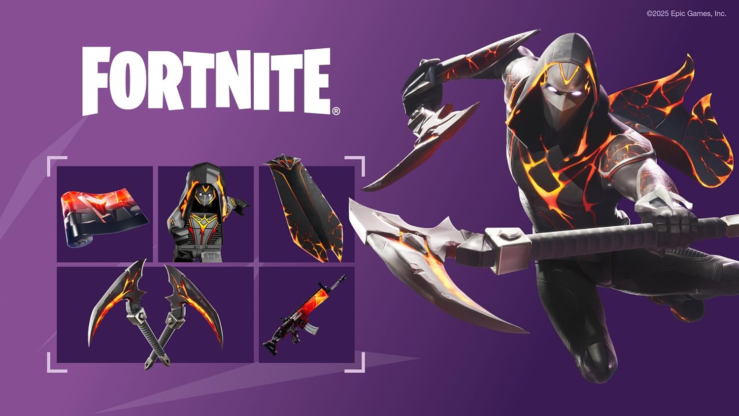 Fortnite Schattenfeuer & Eis -Paket (Download-Code in der Box) - Switch 2