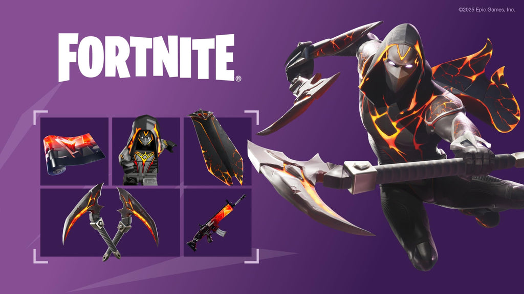 Fortnite Schattenfeuer & Eis -Paket (Download-Code in der Box) - Switch 2