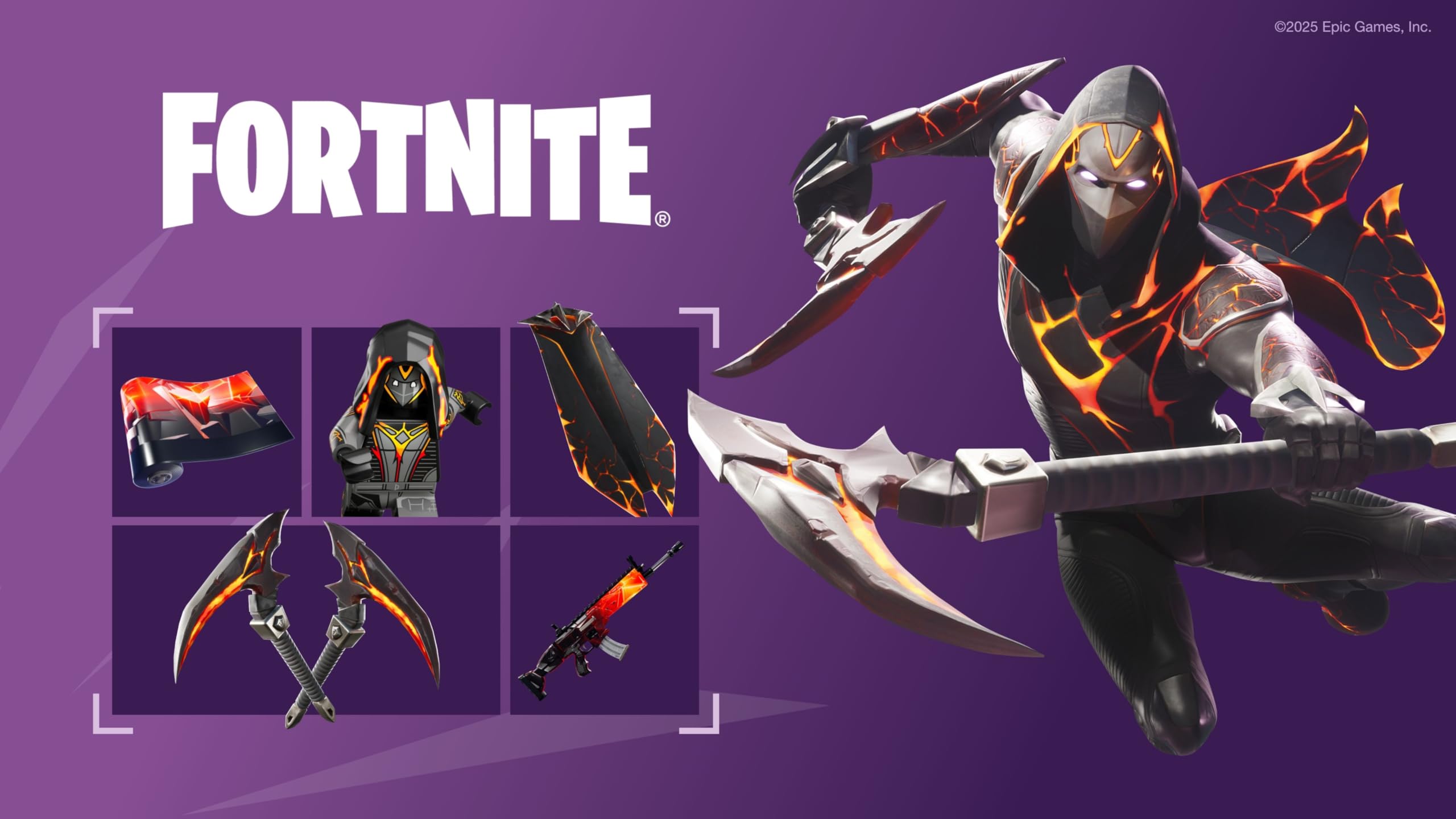 Fortnite Schattenfeuer & Eis -Paket (Download-Code in der Box) - Switch 2
