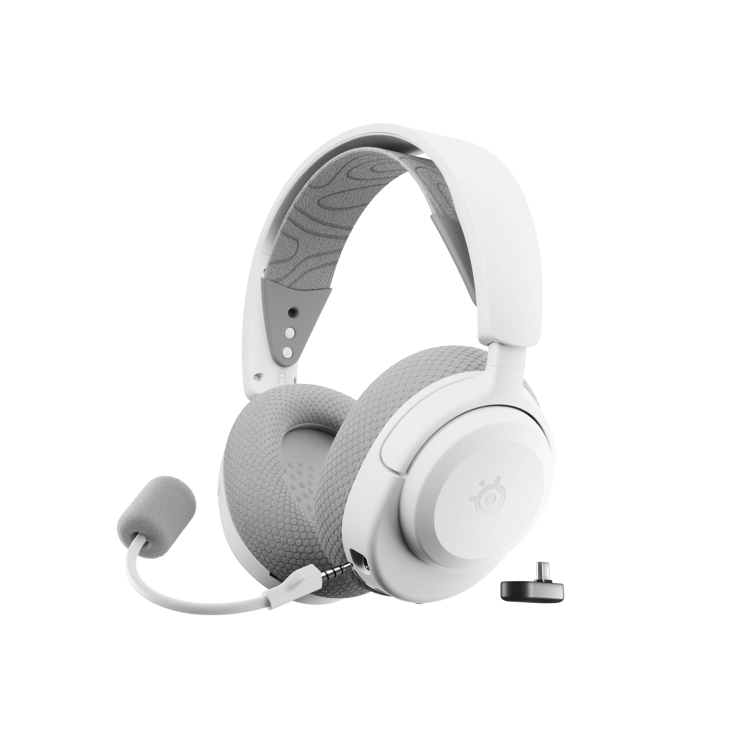 SteelSeries Arctis Nova 3P Wireless - PS5 Headset & PC Gaming Headset – App-Steuerung – 40 Std. Akku – Neodym-Magnet-Treiber – 2,4 GHz/Bluetooth – Abnehmbares Mikrofon – Für PS5, PC, Switch - Schwarz