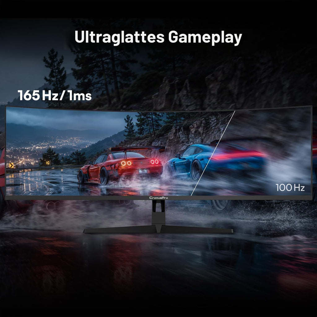 34 Zoll Ultrawide Curved Gaming Monitor, 165Hz, 1ms MPRT, UWQHD