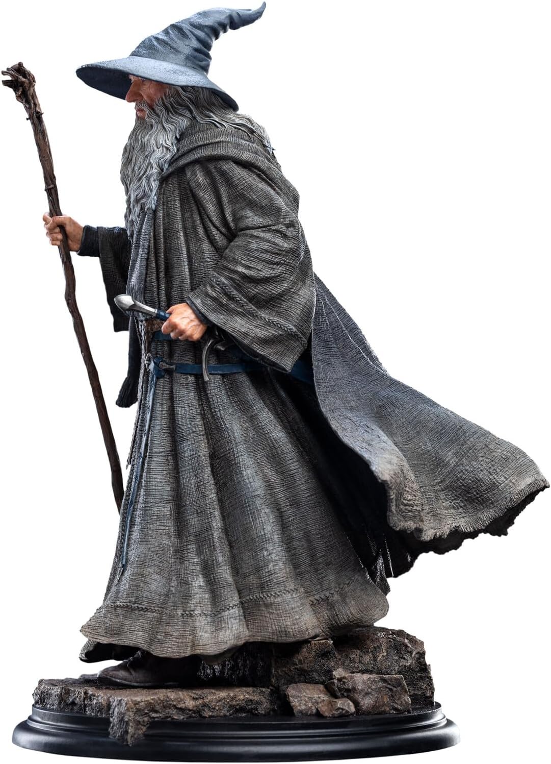 Weta Collectibles Figure Statue Der Herr der Ringe 1/6 Gandalf der graue Pilgrim (Klassische Serie) 36 cm, Mehrfarbig, 24 x 36 x 24 cm