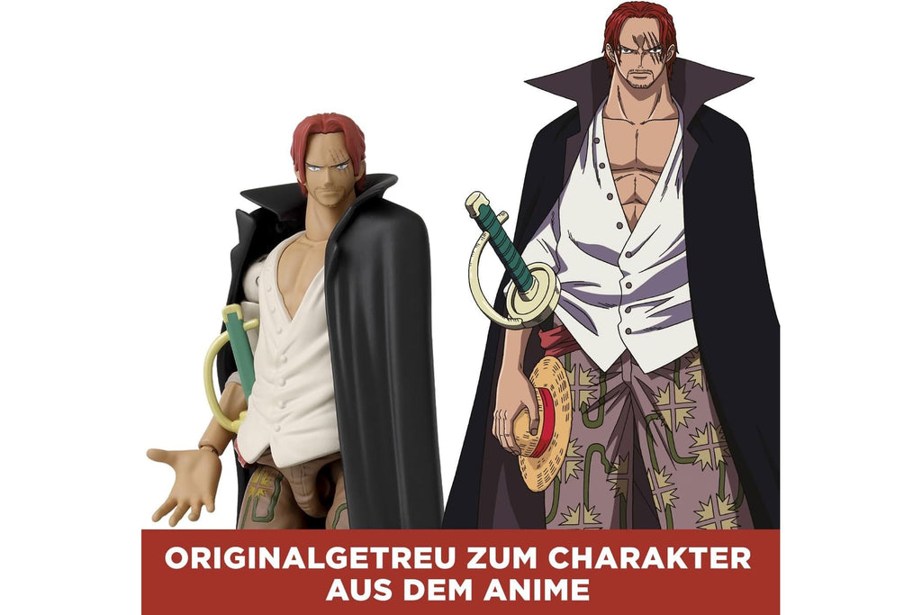 BANDAI – Anime Heroes – One Piece Figur – Lorenor Zorro 17 cm Three Sword Style – Offizielle Lizenz One Piece – Bewegliche Manga Figur Zorro 3 Schwerter – Spielzeug für Kinder ab 4 Jahren – 37052