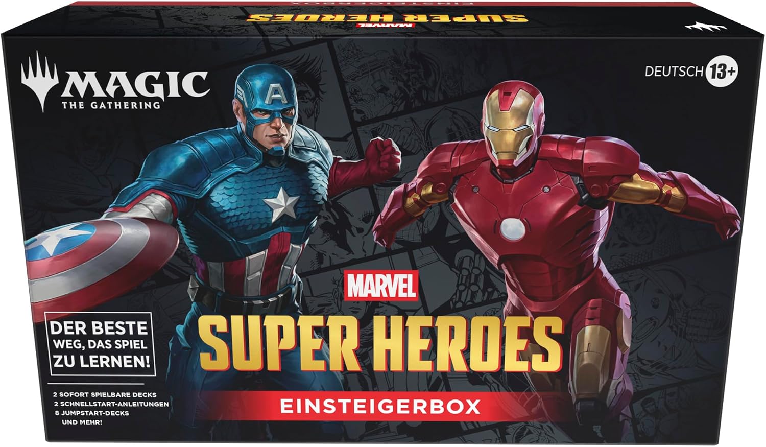 Magic: The Gathering | Marvel Super Heroes Starter Box | Card Game for 2 Players (German Version)