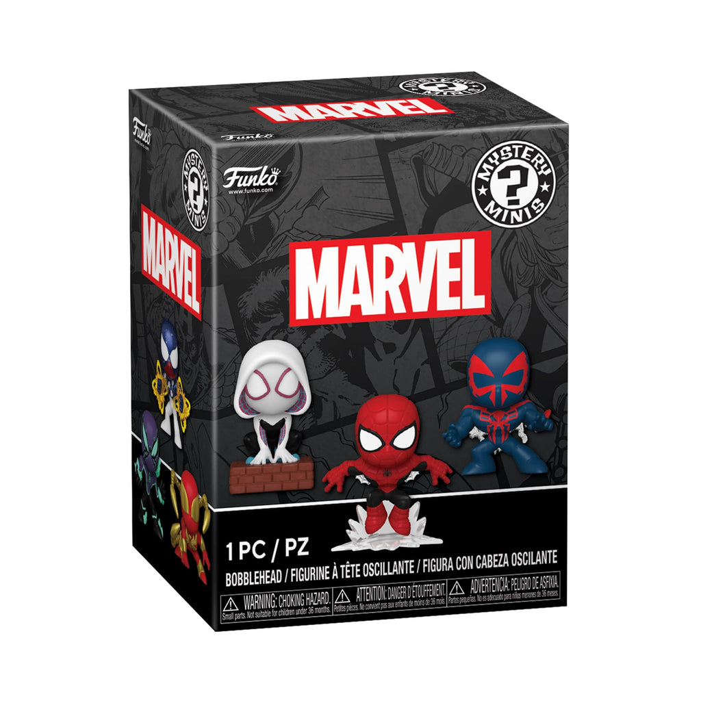 Funko Mystery Mini: Spider-Man Comics - 1 of 12 to Collect - Styles Vary - Marvel Comics - Vinyl Collectible Figure - Gift Idea - Official Merchandise - Toy For Kids and Adults