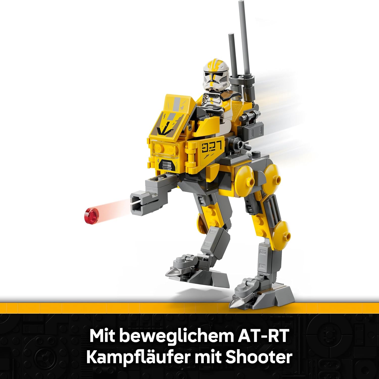 LEGO Star Wars Klonsoldaten des 327. Sternenkorps Battle Pack - Spielzeug für Kinder ab 7 Jahren - Minifiguren zum Bauen und Sammeln - Kreatives Geschenk für Jungen und Mädchen - 75431 | 258 Stück Sammlerspielzeug, 4 Minifiguren 3 Battle Droid Figuren & A