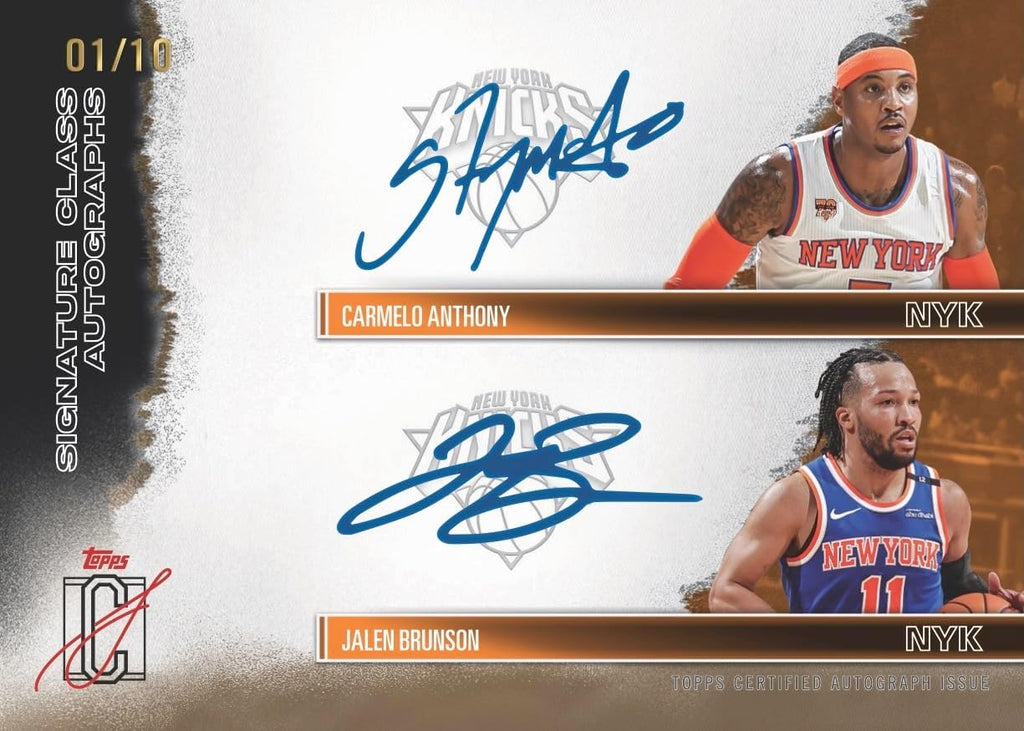 2025-26 Topps Signature-Klasse Basketball – Vorteilsbox – (7 Karten pro Packung, 6 Packungen pro Box)