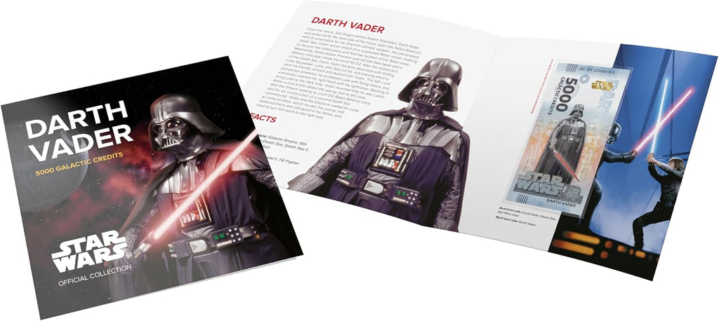 FANTASY CLUB Star Wars Original Darth Vader Trilogie | Offizielles Merchandising | Limitierte Auflage mit goldenem Hologramm und UV-Effekten