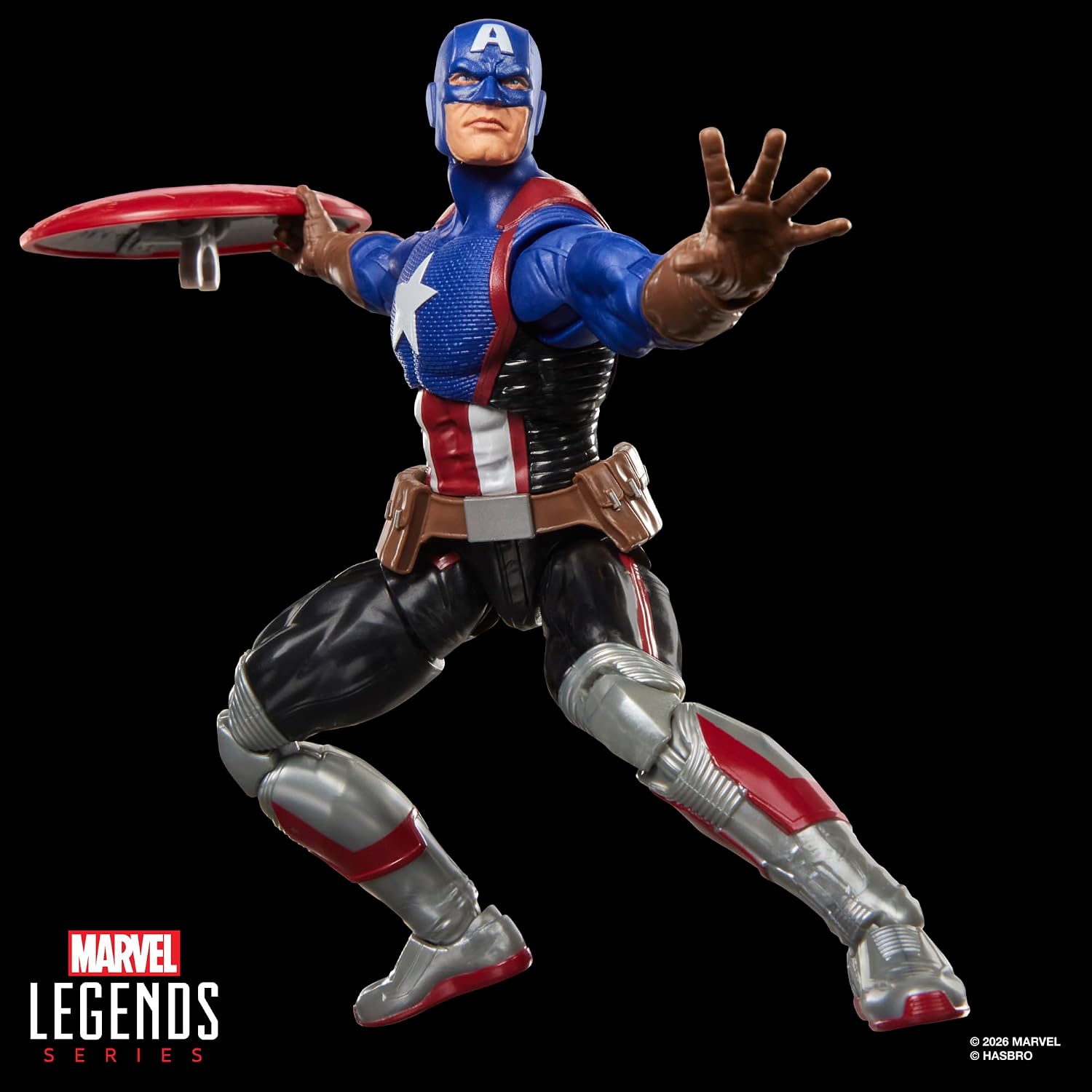Marvel Legends Series Marvel Super Heroes Magic: The Gathering Captain America (Avengers: Twilight), Action-Figur (15 cm) Plus Exklusive Foil-Sammelkarte für das Trading Card Spiel
