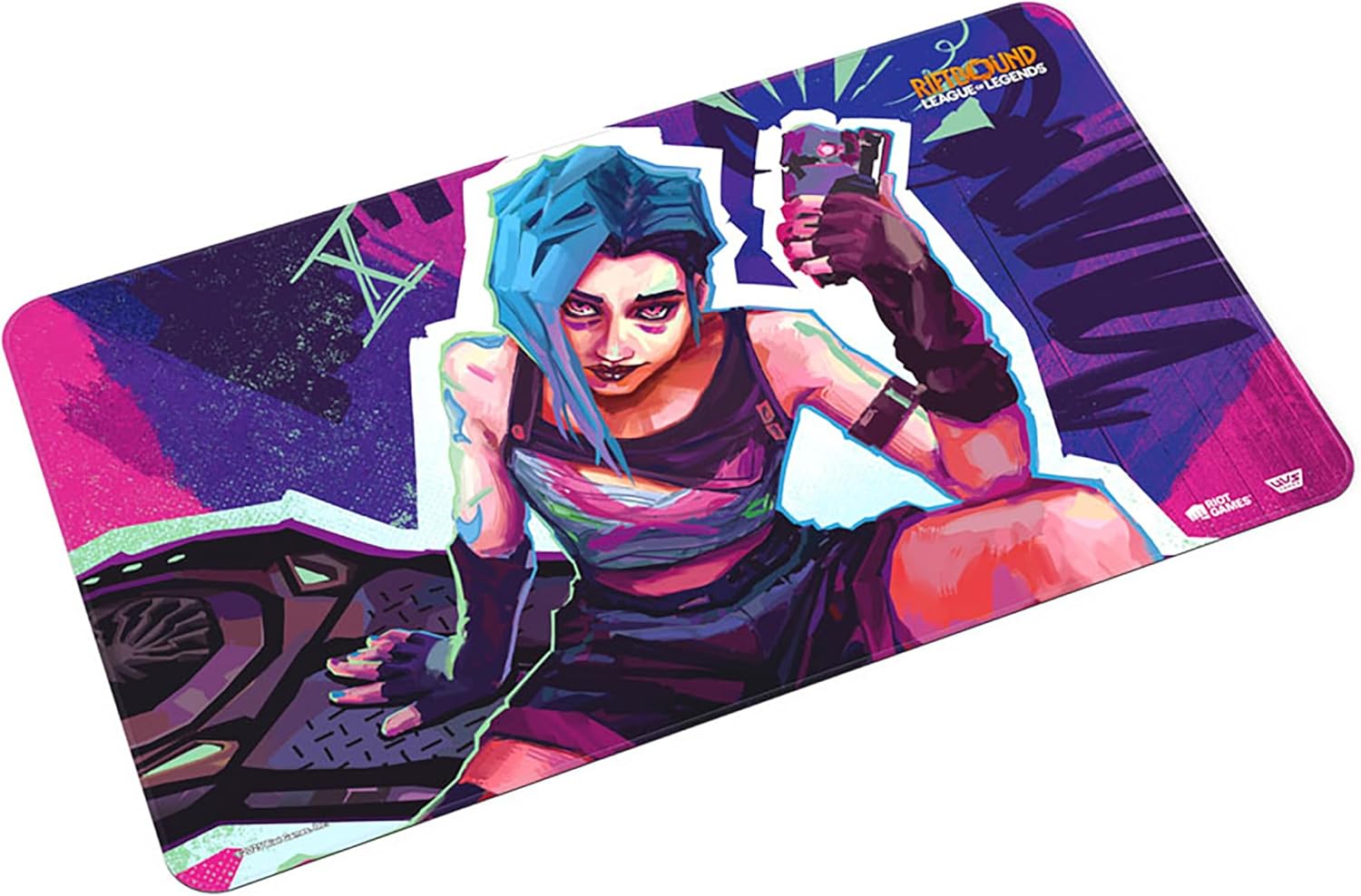 UVS Games Riftbound TCG: League of Legends: Jinx Playmat