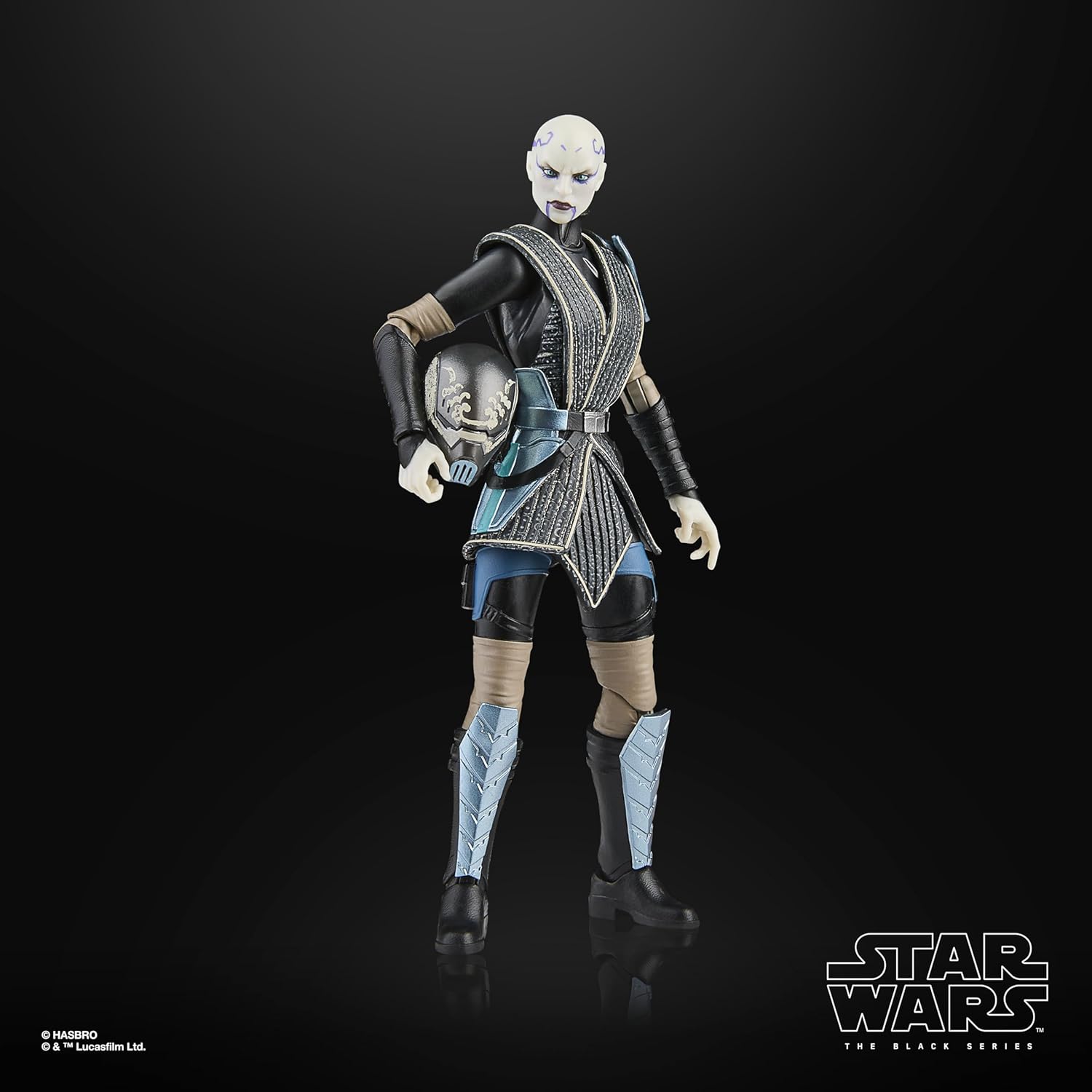 Star Wars The Black Series Asajj Ventress (Bounty Hunter), The Clone Wars Collectible Action Figure (6-Inch)
