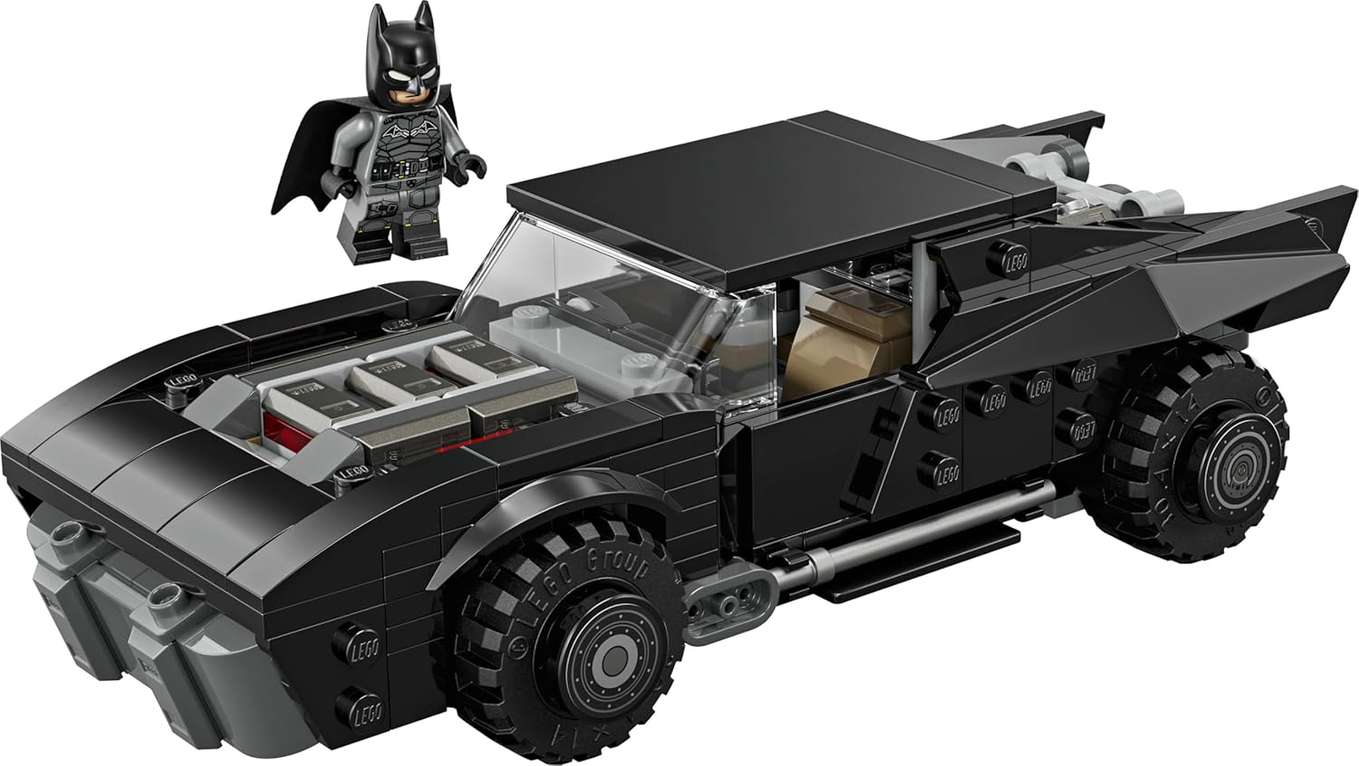 LEGO DC Batman: The Batman Batmobile - Kids' Toy - Playset with Model Car and Superhero Minifigure for Ages 9+ - Creative Gift for Boys, Girls, and Fans - 76332
