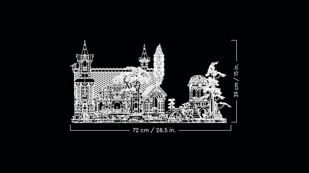 LEGO Icons Der Herr Der Ringe: Bruchtal - Modellbau für Erwachsene - Kreatives Spielzeug mit 15 Minifiguren mit Gandalf, Legolas, Aragorn & Frodo - Kontruktionsspielzeug zum Sammeln - 10316