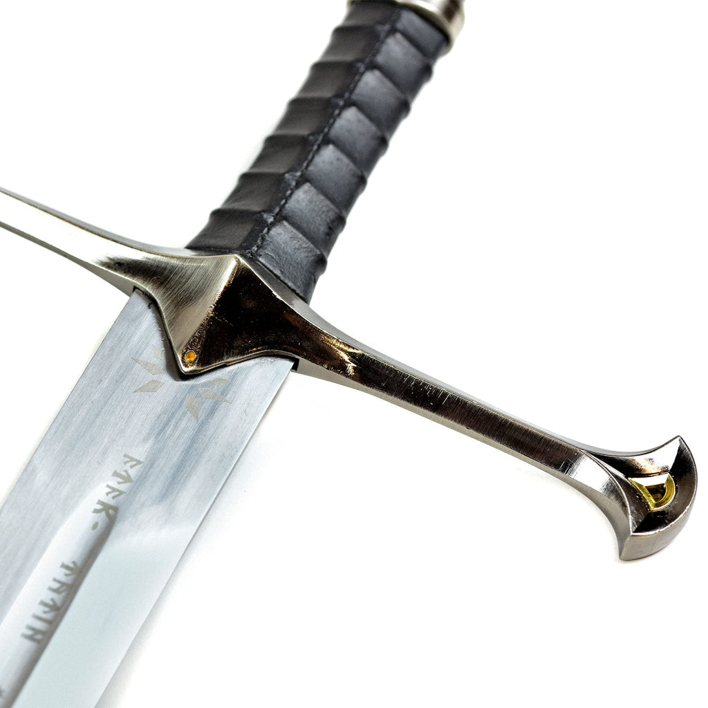 Der Herr der Ringe - LOTR Schwert, Filmschwert, echt, aus Stahl, Der Hobbit, Zauberer Merch, Aragorn Sword, Deko für Sammler und als Geschenk