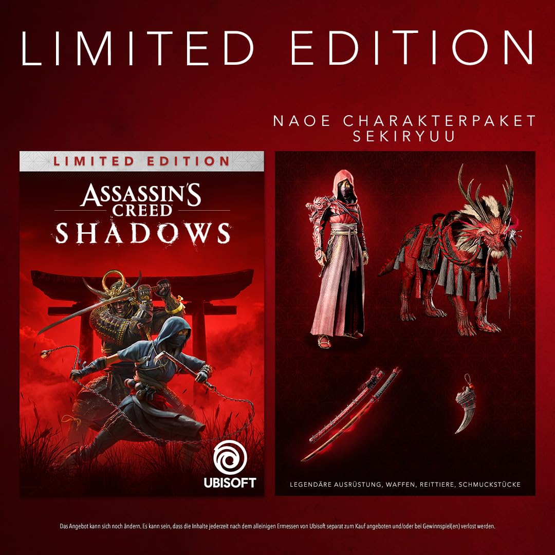 Assassin's Creed Shadows - [Nintendo Switch 2 - Key Card]