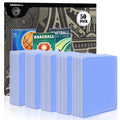 Mlikero 400 Card Sleeves, 3"x4" Toploaders, Card Protectors Compatible with MTG, Trading Cards, Sports Cards (200 Toploaders + 200 Soft Sleeves)