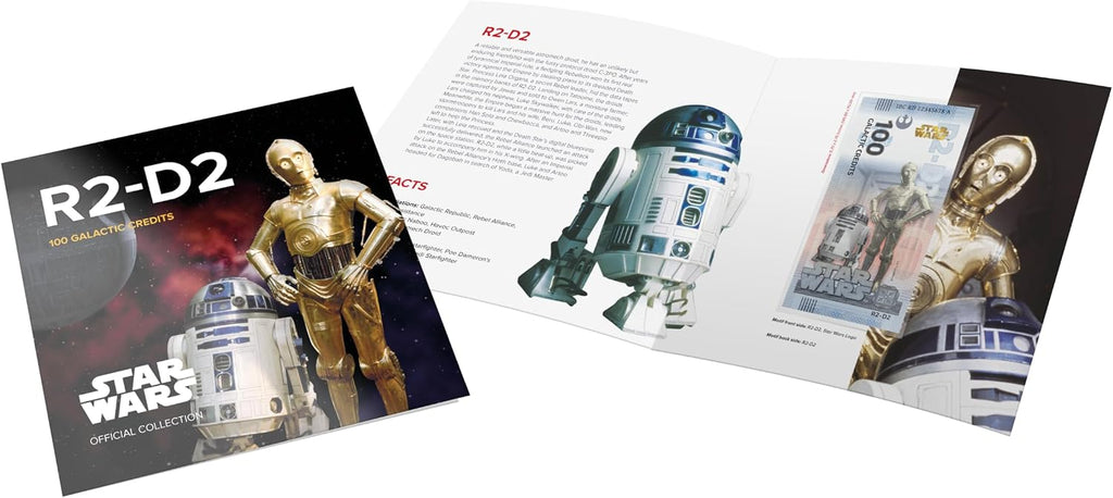 FANTASY CLUB Star Wars Original-Trilogie R2-D2 & C-3PO | Offizielle Merchandising | Limitierte Auflage mit goldenem Hologramm und UV-Effekten