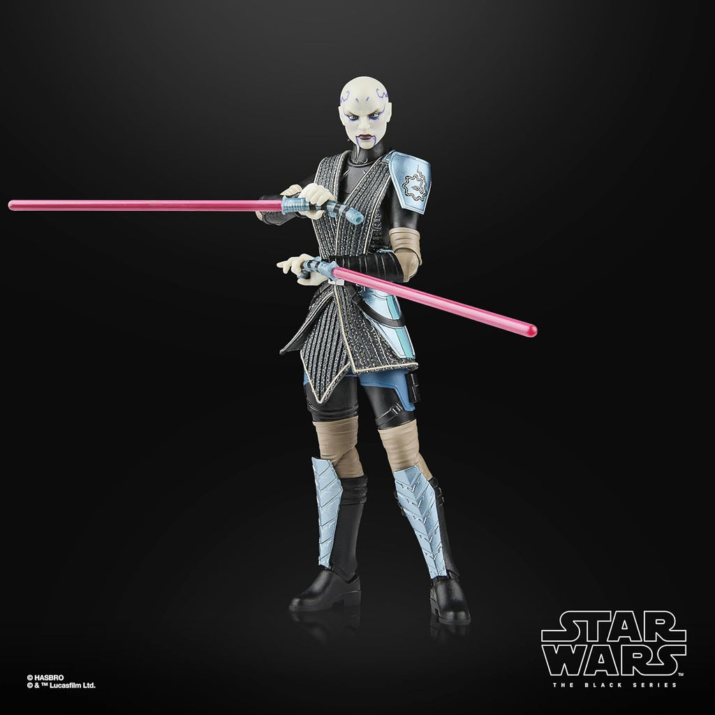 Star Wars The Black Series Asajj Ventress (Kopfgeldjägerin), The Clone Wars Action-Figur zum Sammeln (15 cm)