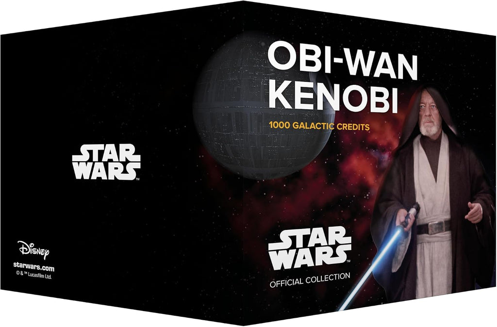 FANTASY CLUB Star Wars Trilogie Original OBI WAN Kenobi | Offizielles Merchandising | Limitierte Auflage mit goldenem Hologramm und UV-Effekten