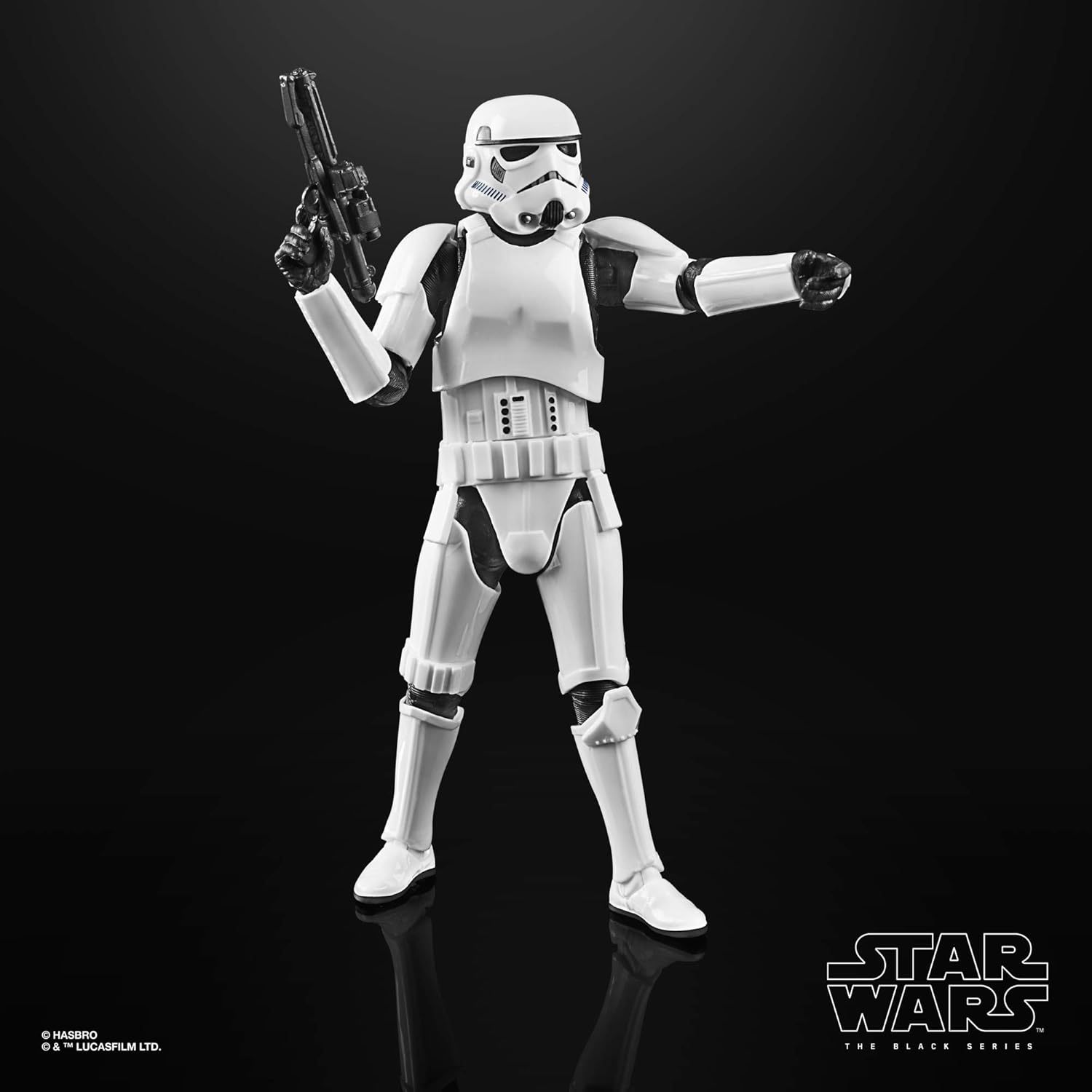 Star Wars The Black Series Imperial Stormtrooper, The Mandalorian Collectible Figure