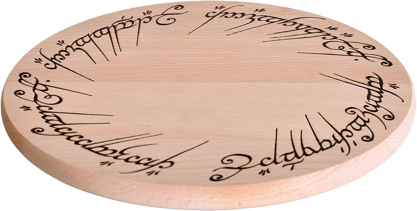 Schneidebrett Buche Holz Der Eine Ring von Elbenwald Natur