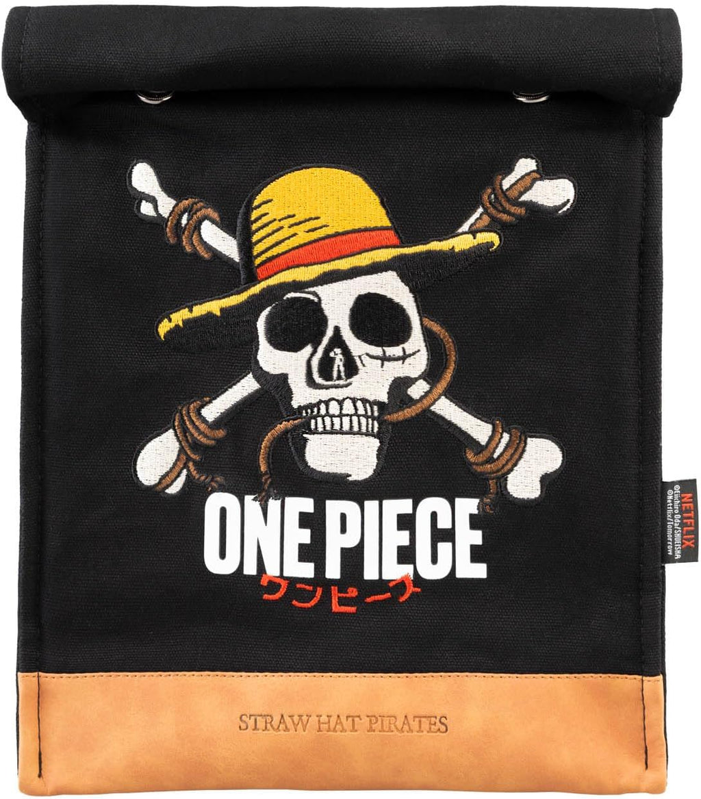 Grupo Erik Picknicktasche Kühltasche Klein One Piece Manga Merch Anime - Lunchtasche Arbeit Lunchbag Männer und Damen 24 x 28 x 12 cm - Thermotasche Lunchbox OnePiece Fanartikel