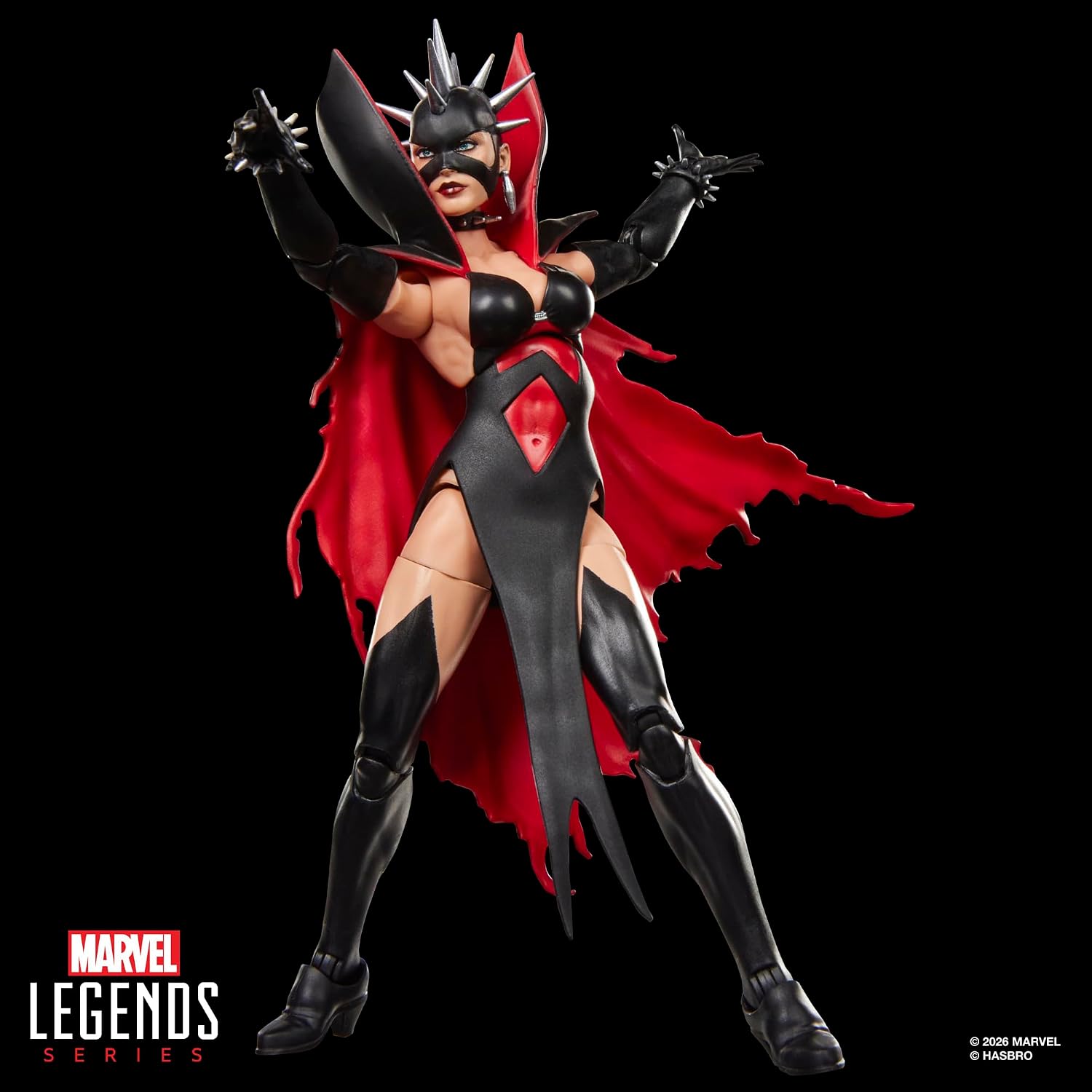 Marvel Legends Series Marvel Super Heroes Magic: The Gathering Malice (Sue Storm), Fantastic Four Action-Figur (15 cm) Plus Exklusive Foil-Sammelkarte für das Trading Card Spiel