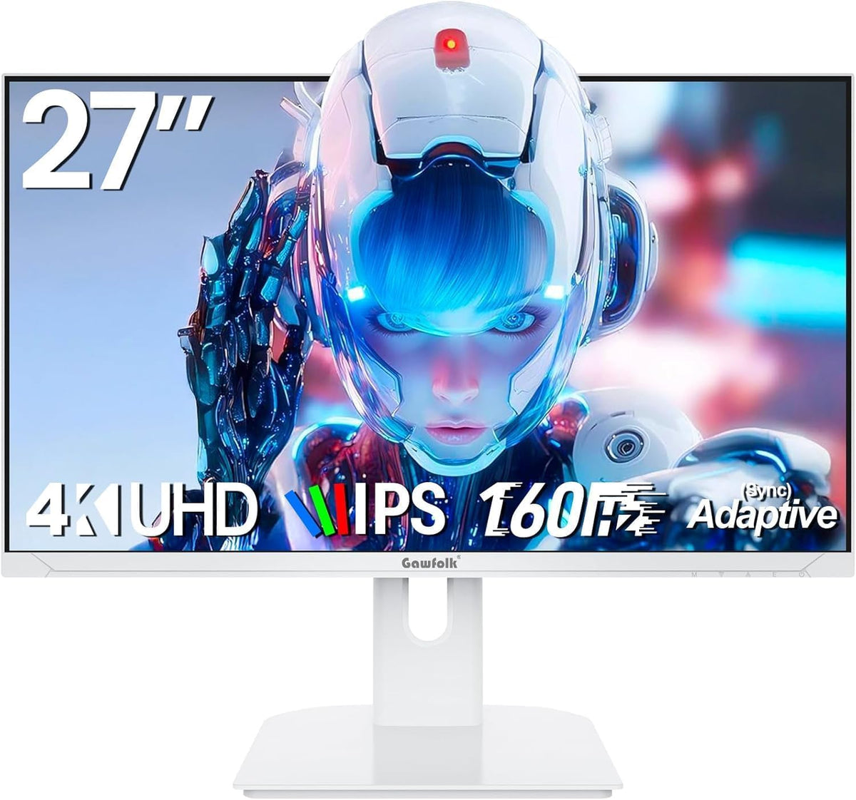 Gawfolk UltraWide Monitor 34 Zoll IPS, Gaming PC Bildschirm 120Hz DFHD(2560×1080P), 21:9 Rahmenloses Computerbildschirm mit FreeSync, HDMI, DisplayPort, VESA 75 * 75mm, Schwarz
