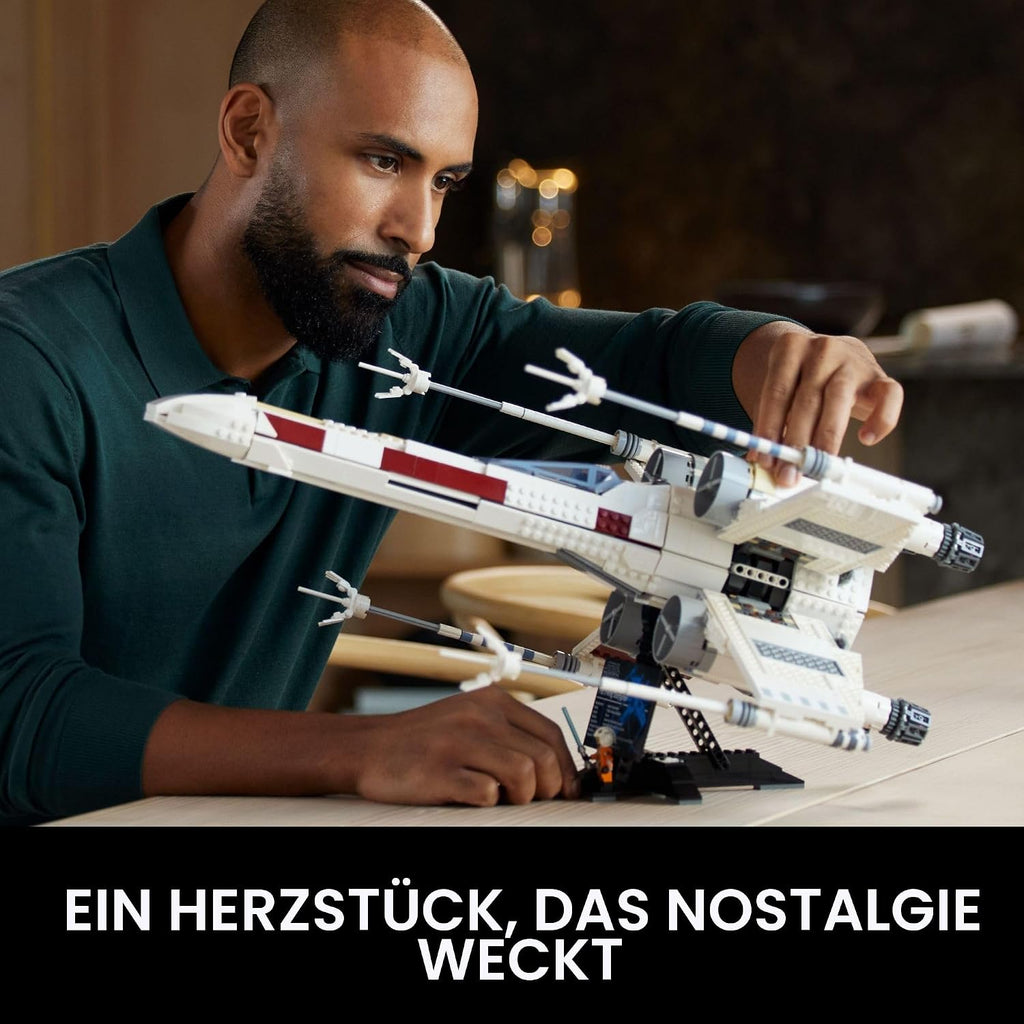 LEGO Star Wars Ultimate Collector Series X-Wing Starfighter 75355 | Bauset für Erwachsene, Star Wars Sammlerstück zum Bauen und Ausstellen mit Luke Skywalker Minifigur