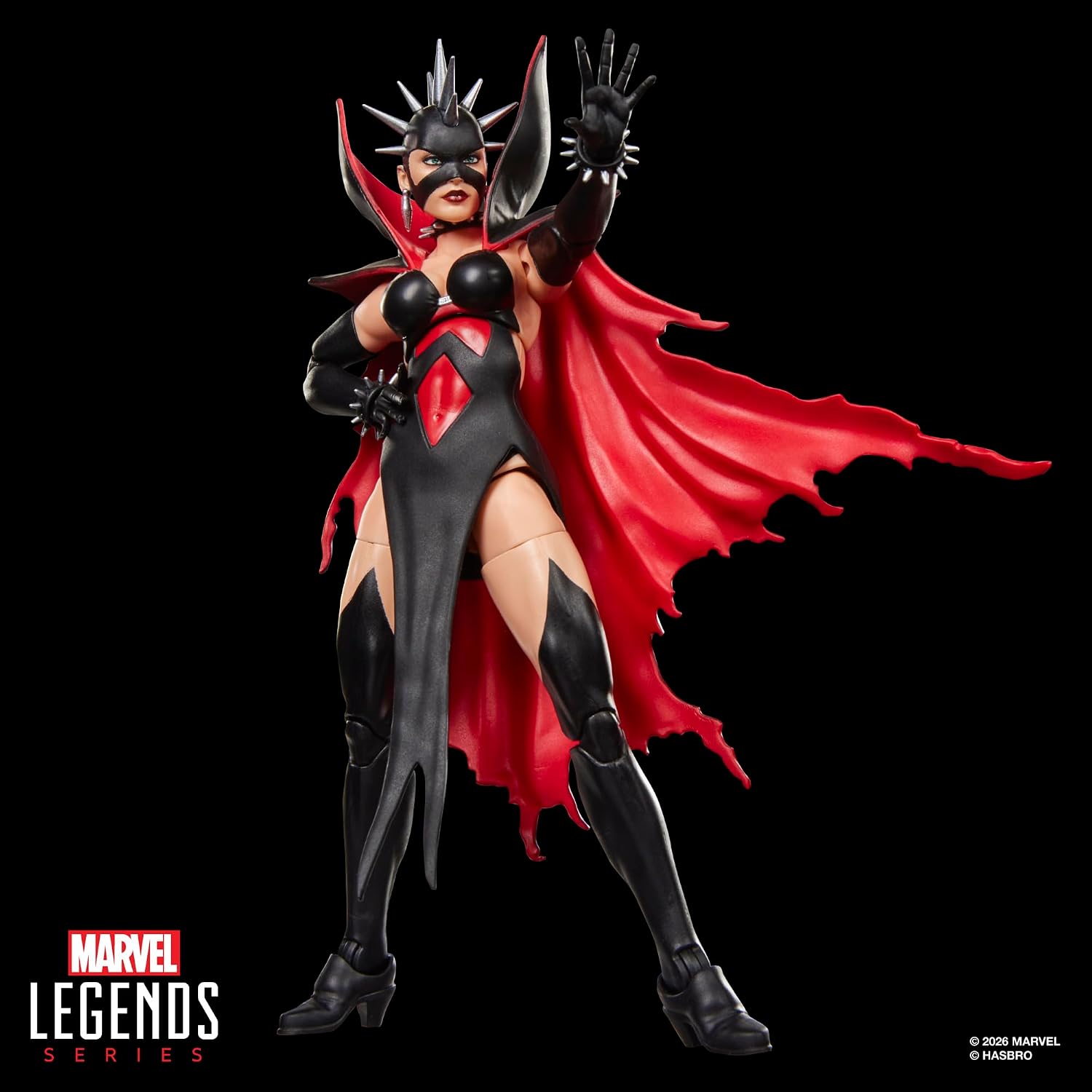 Marvel Legends Series Marvel Super Heroes Magic: The Gathering Malice (Sue Storm), Fantastic Four Action-Figur (15 cm) Plus Exklusive Foil-Sammelkarte für das Trading Card Spiel