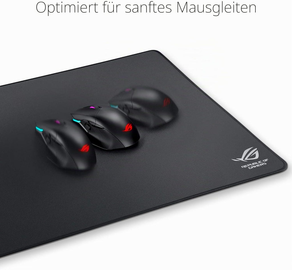 Asus ROG Sheath BLK LTD Gaming Mauspad (Tischunterlage, extra groß, rutschfest, langlebig) dunkelgrau