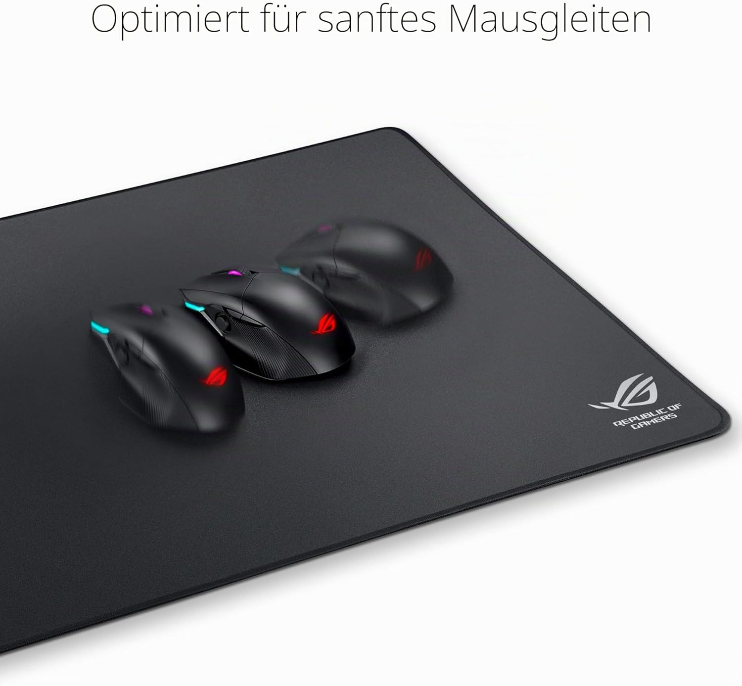 Asus ROG Sheath BLK LTD Gaming Mauspad (Tischunterlage, extra groß, rutschfest, langlebig) dunkelgrau