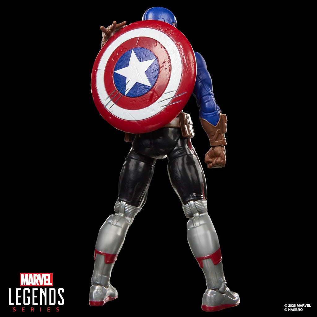 Marvel Legends Series Marvel Super Heroes Magic: The Gathering Captain America (Avengers: Twilight), Action-Figur (15 cm) Plus Exklusive Foil-Sammelkarte für das Trading Card Spiel