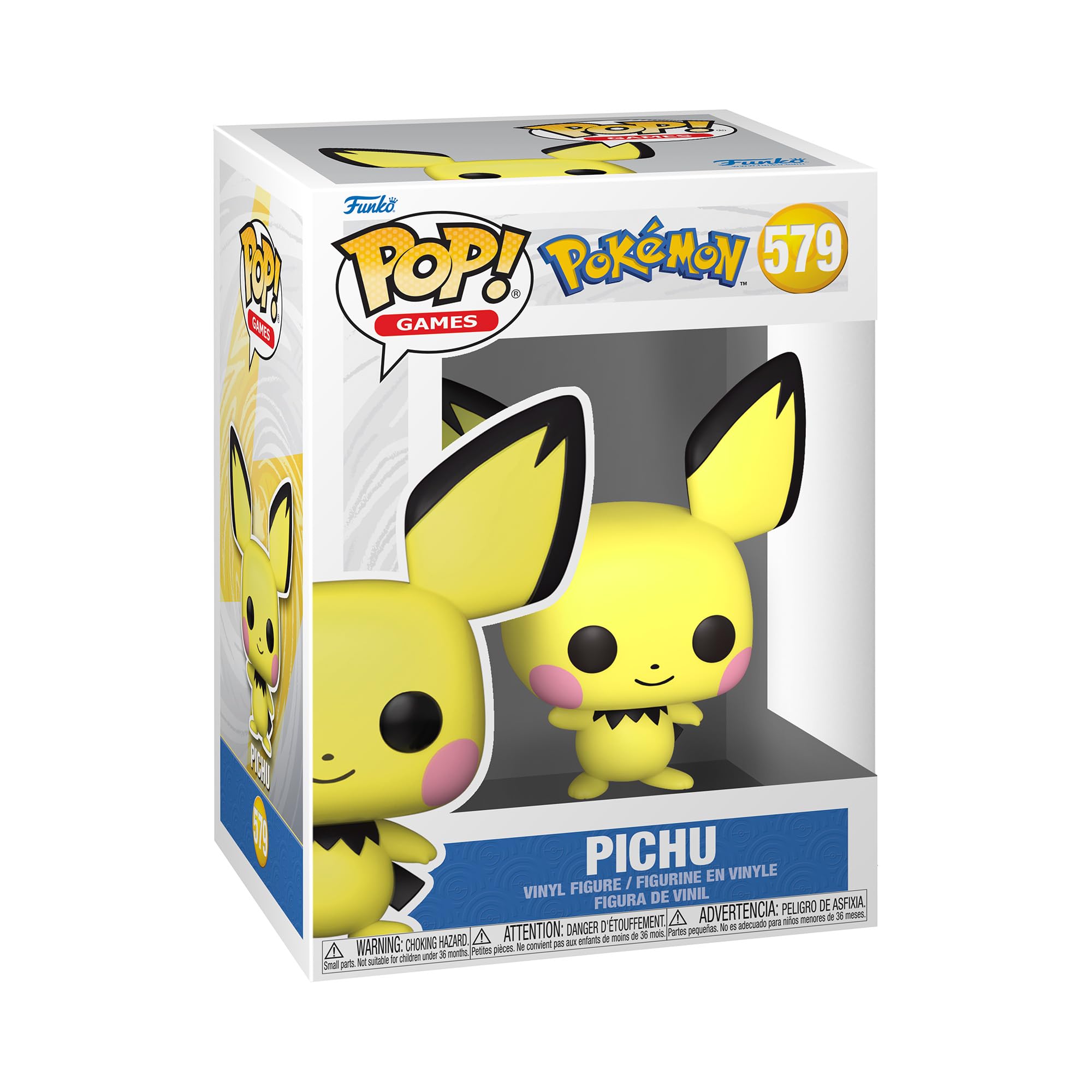 Funko Pop! Games: Pokemon - Pikachu - Vinyl Collectible Figure - Gift Idea - Official Merchandise - Toys For Kids & Adults - Video Games Fans - Model Figure For Collectors & Display