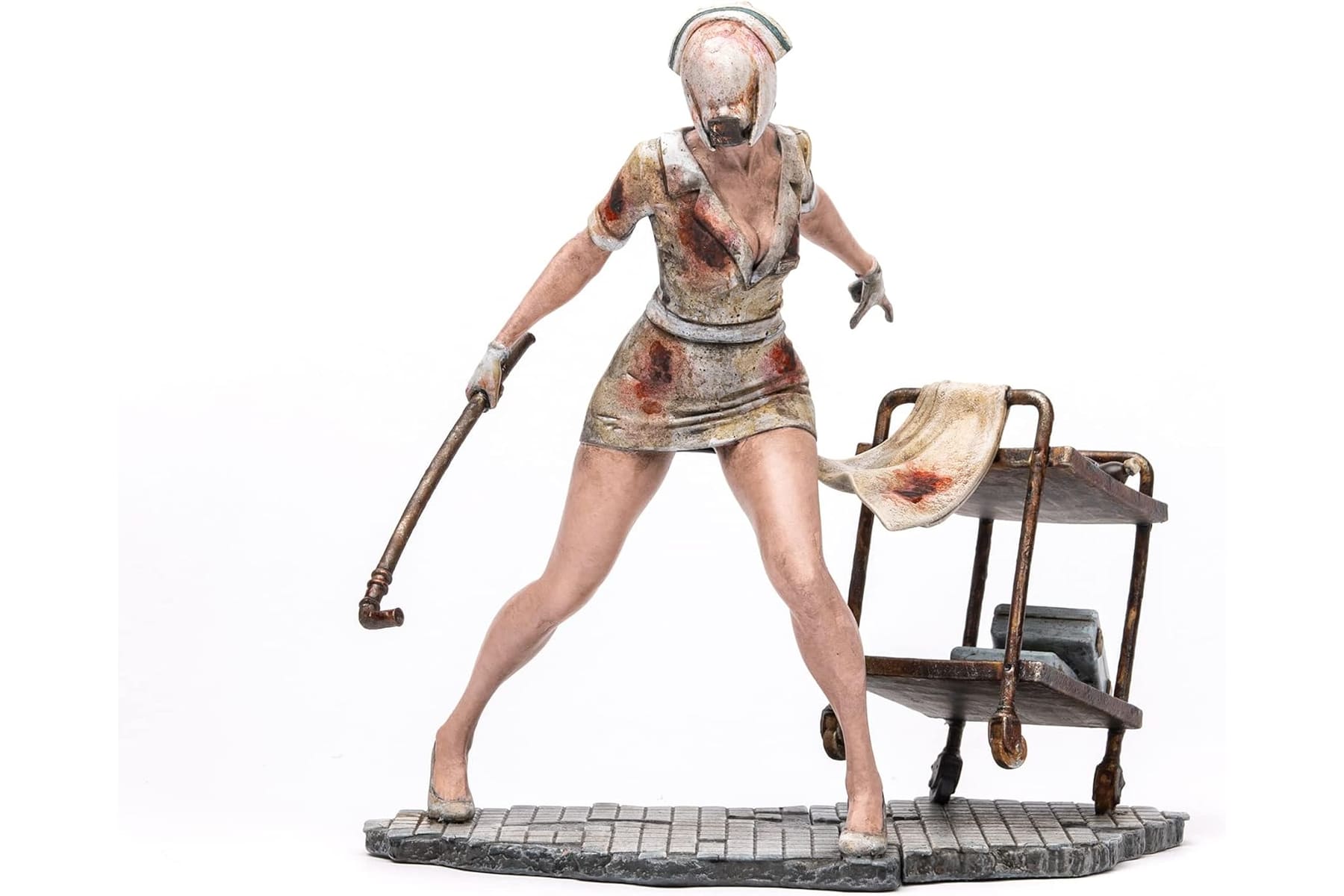 Numskull Silent Hill 2 James Sunderland Figur 23,5 cm Sammlerstatue – Offizielles Konami Silent Hill Merchandise – Limitierte Gaming-Figur | Handbemaltes PVC, 23,5 cm hoch, rostiger Boden. Schreibtisch oder Regal Display Für Silent Hill Sammler und Fans