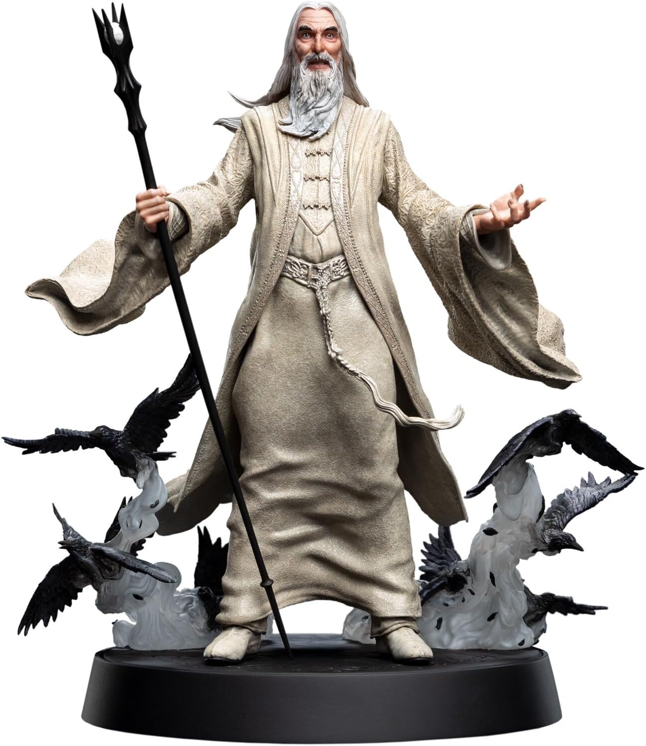 Weta Workshop Der Herr der Ringe Figures of Fandom PVC Statue Saruman the White 26 cm