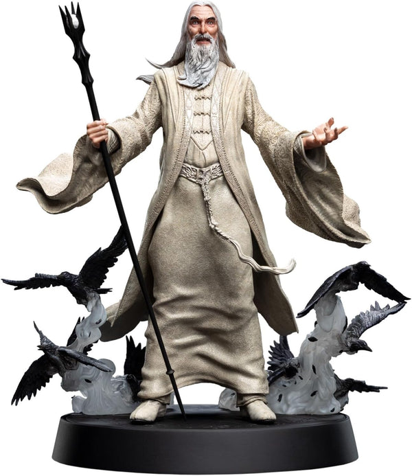 Weta Workshop Der Herr der Ringe Figures of Fandom PVC Statue Saruman the White 26 cm