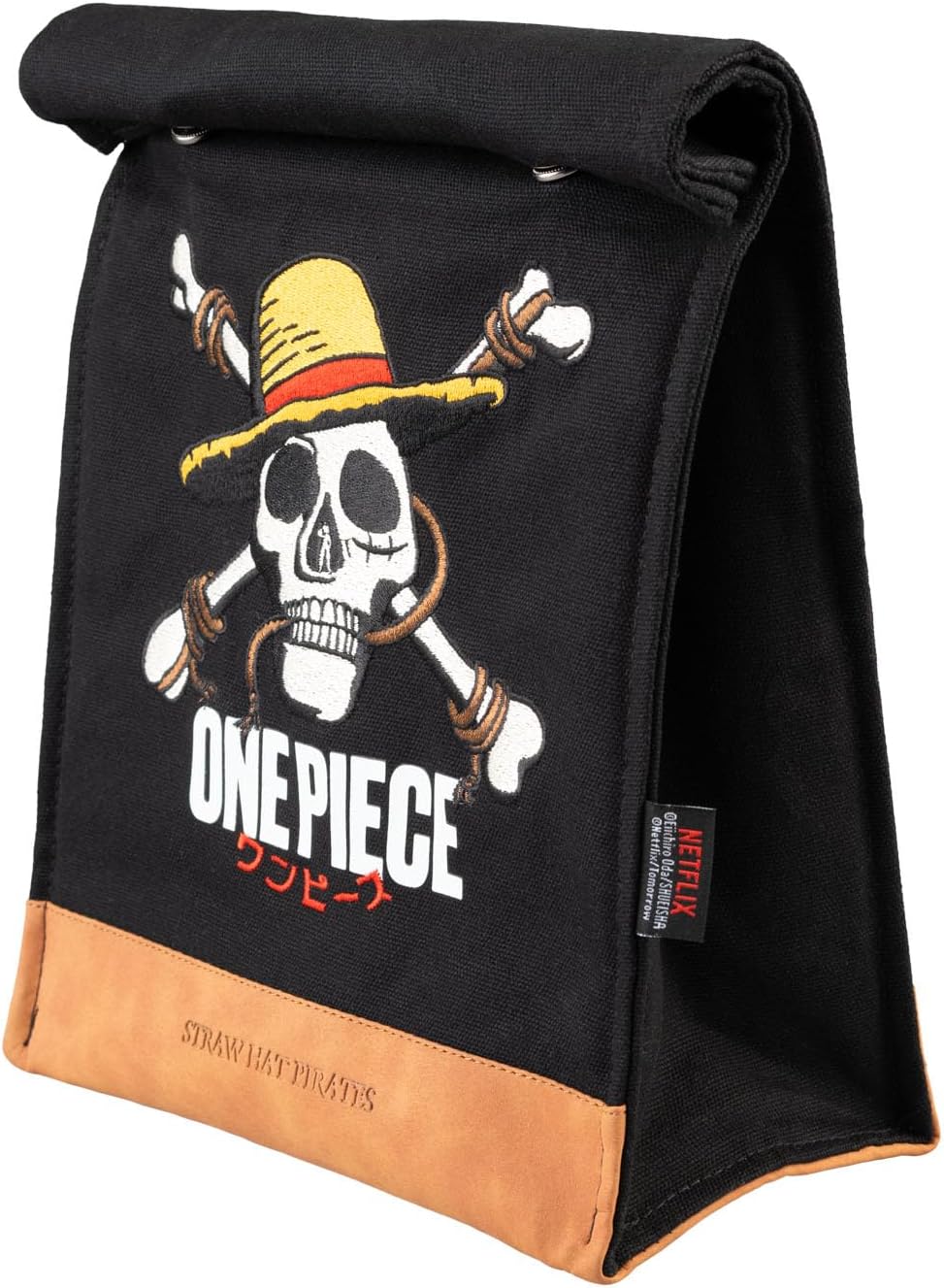 Grupo Erik Picknicktasche Kühltasche Klein One Piece Manga Merch Anime - Lunchtasche Arbeit Lunchbag Männer und Damen 24 x 28 x 12 cm - Thermotasche Lunchbox OnePiece Fanartikel
