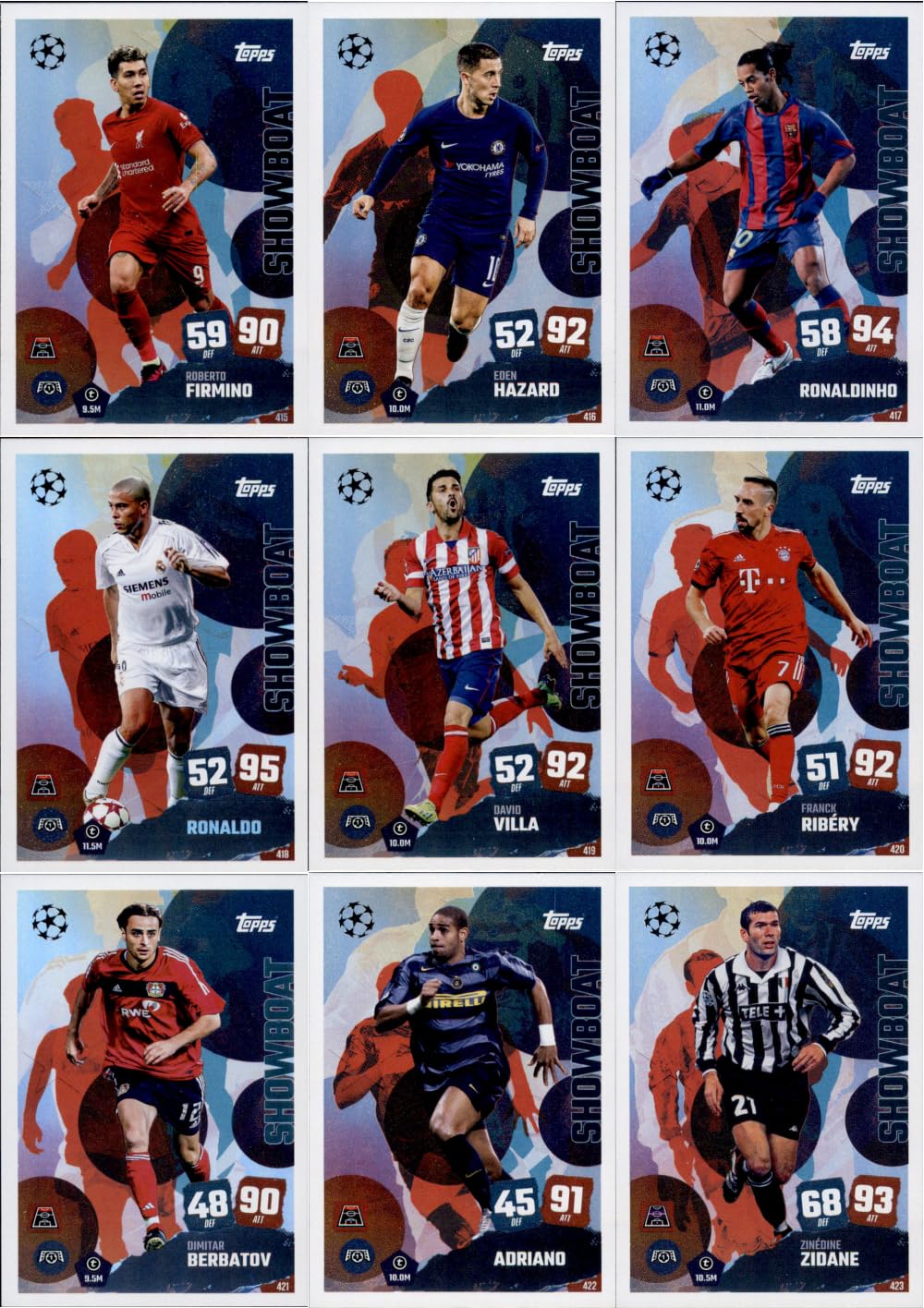 Bundle mit Topps Match Attax Champions League 2025/26 Trading Cards + Exklusive Collect-it Hüllen (Alle 4 Ball Master Karten)