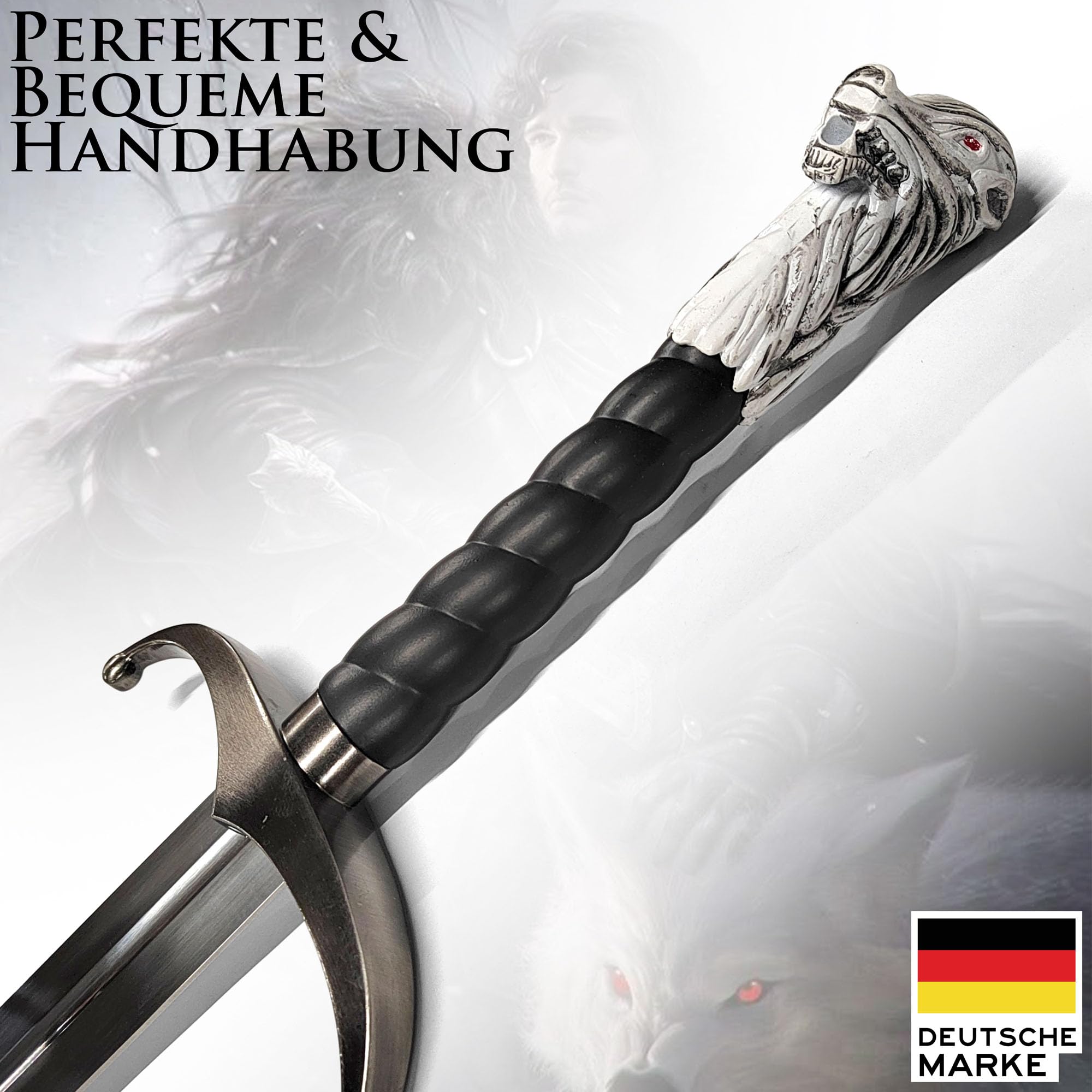 Game of Thrones Schwert | Authentisches Stück aus der Welt von Westeros | Stahlschwert | Hochwertige Verarbeitung | Perfekt für Sammler und Fans von Game of Thrones