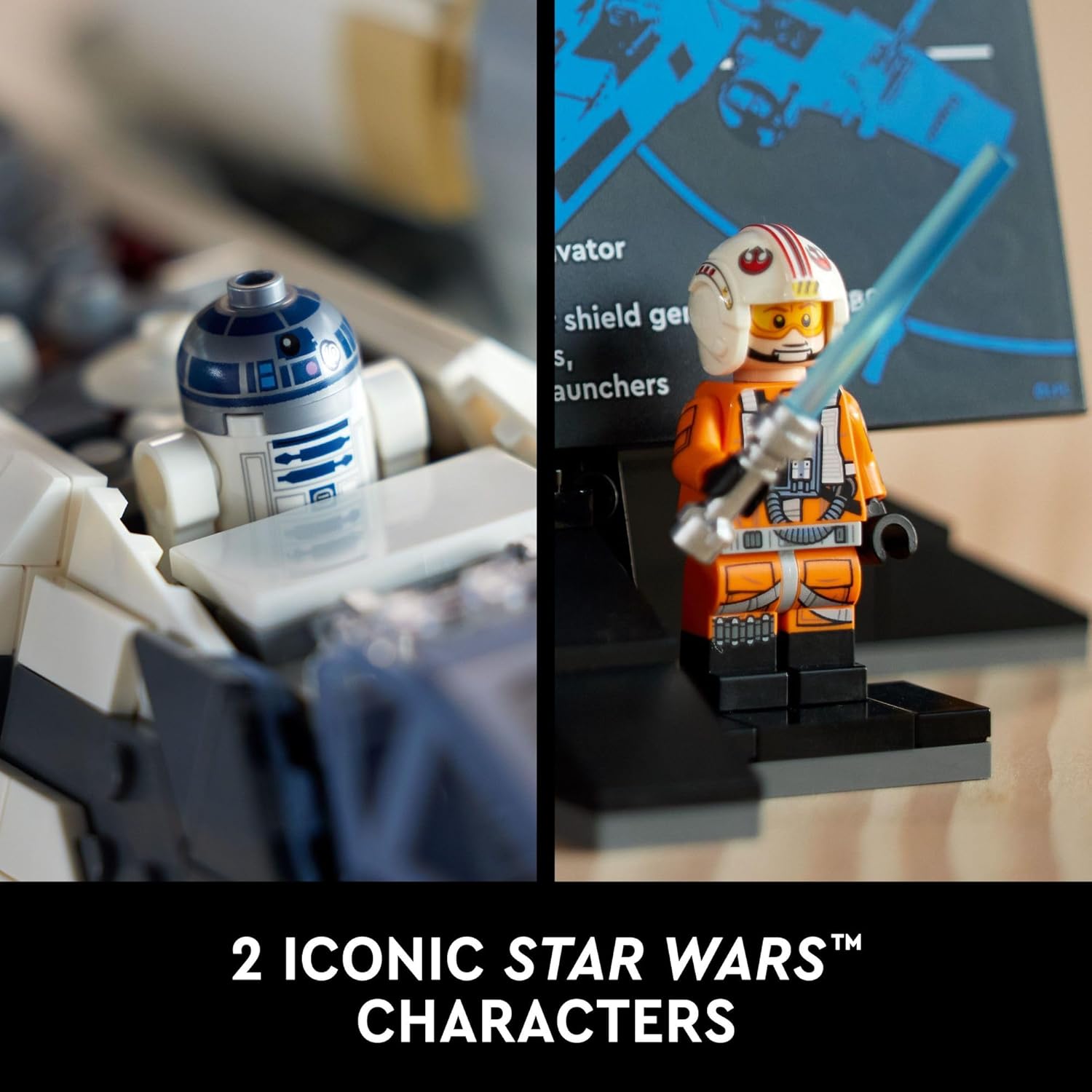 LEGO Star Wars Ultimate Collector Series X-Wing Starfighter 75355 | Bauset für Erwachsene, Star Wars Sammlerstück zum Bauen und Ausstellen mit Luke Skywalker Minifigur