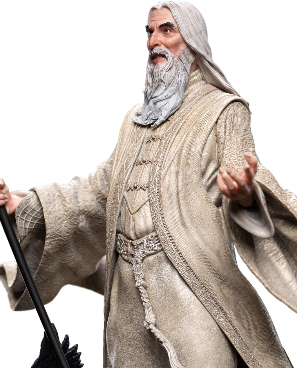 Weta Workshop Der Herr der Ringe Figures of Fandom PVC Statue Saruman the White 26 cm