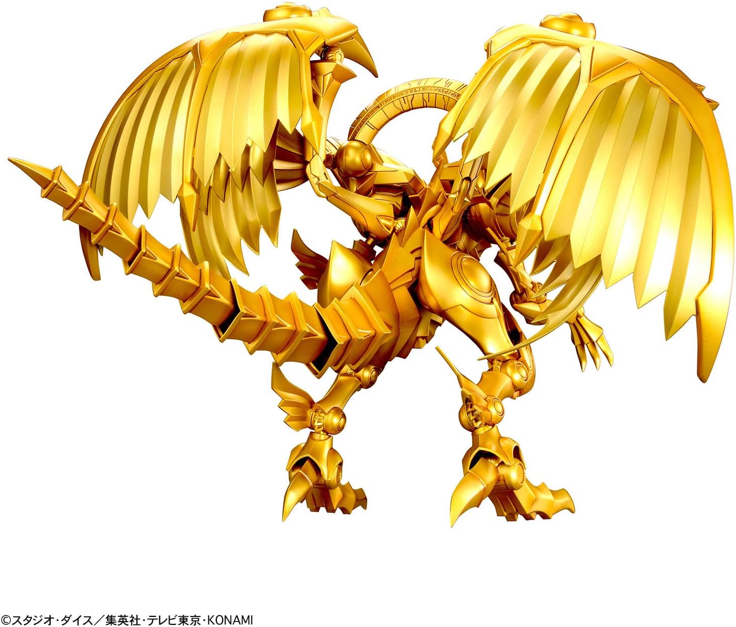 Bandai Hobby - Yu-Gi-Oh!! - (2695889) - Ägyptischer Gott - Der geflügelte Drache von Ra Figure-Rise Standard Amplified Model Kit