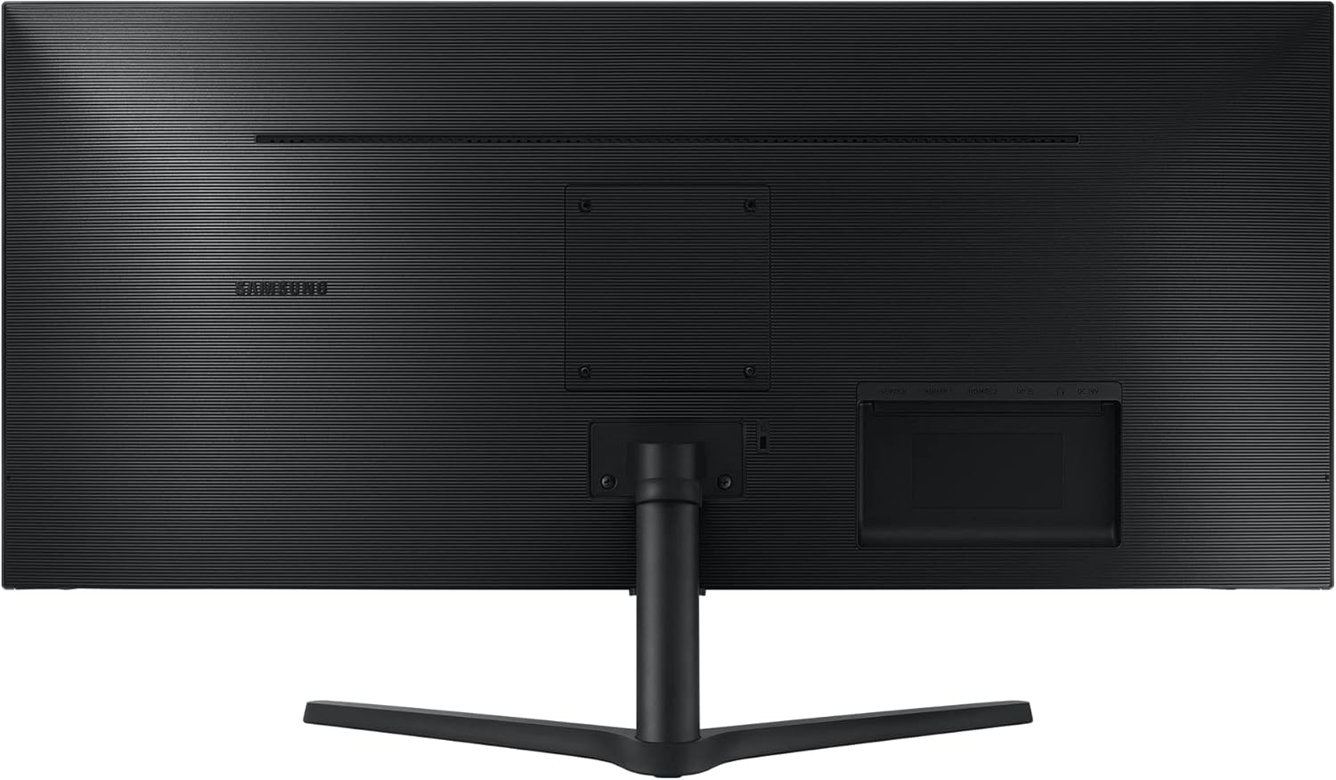 Samsung ViewFinity S50C Monitor S34C500GAU, 34 Zoll, VA-Panel, Ultra WQHD Auflösung, Eco Saving Plus, AMD Freesync, HDR10, 5 ms Reaktionszeit, Bildwiederholrate 100 Hz, Schwarz