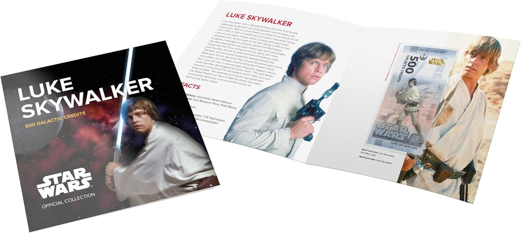 FANTASY CLUB Star Wars Original Luke Skywalker Trilogie | Offizielles Merchandising | Limitierte Auflage mit goldenem Hologramm und UV-Effekten