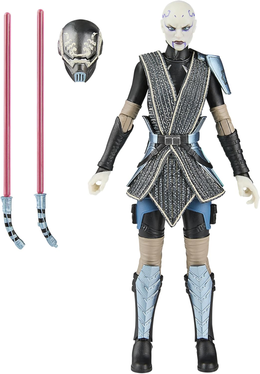 Star Wars The Black Series Asajj Ventress (Bounty Hunter), The Clone Wars Collectible Action Figure (6-Inch)