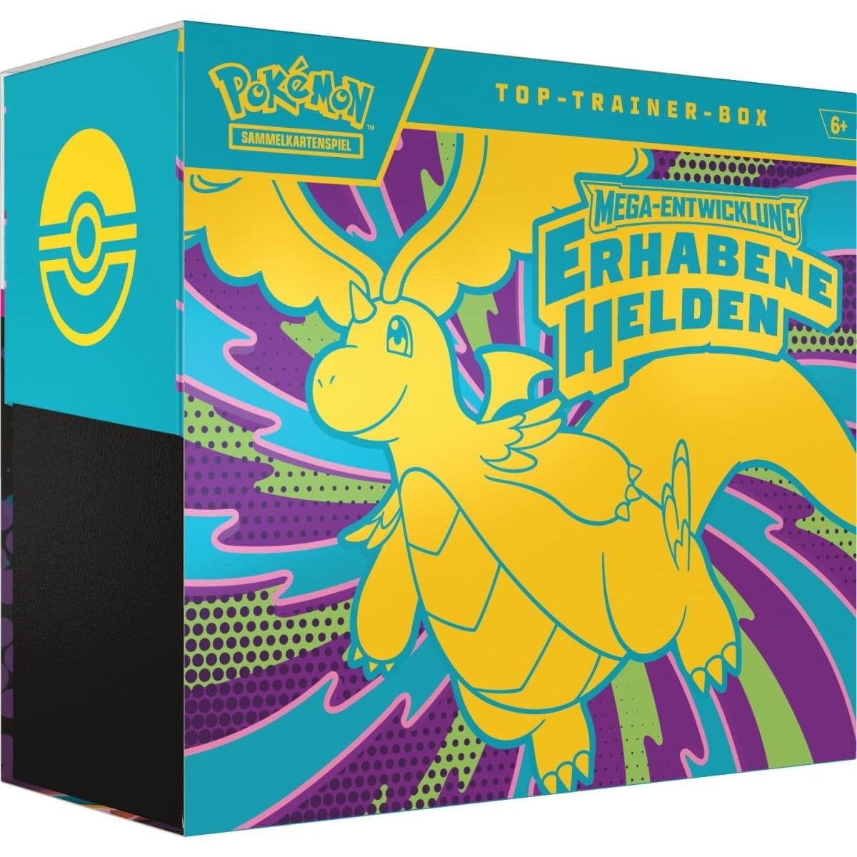Pokemon Mega Entwicklungen Dunkelnacht – Top Trainer Box TTB - Deutsch NEU & OVP und BB-Toy-Trades-Toploader