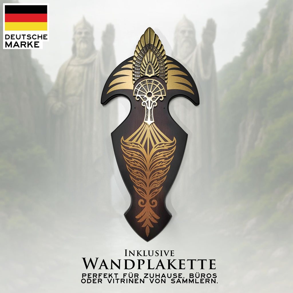 Der Herr der Ringe - LOTR Schwert, Filmschwert, echt, aus Stahl, Der Hobbit, Zauberer Merch, Aragorn Sword, Deko für Sammler und als Geschenk