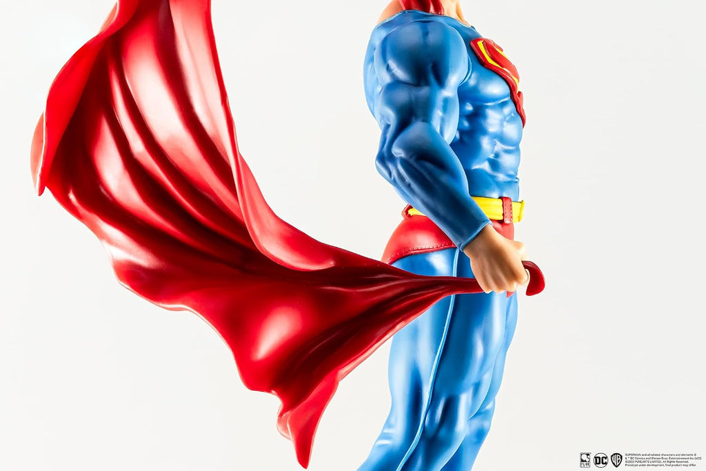 DC Heroes: Superman (Klassische Version) Vorschau, Exklusive Statue im Maßstab 1:8